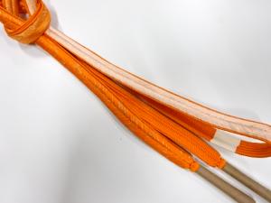 未使用品　正絹　手組帯締め